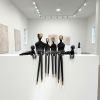 Family of Four with dogs | Sculptures by YENNY COCQ