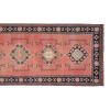 Overdyed Long and Wide Turkish Oushak Runner 4'7" X 11'10" | Runner Rug in Rugs by Vintage Pillows Store. Item made of cotton with fiber