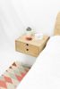 Floating Nightstand Bedside Table with 2 Drawers | Tables by Manuel Barrera Habitables. Item composed of wood
