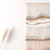 Tall Textile Artwork - 'DANI' | Macrame Wall Hanging in Wall Hangings by Rianne Aarts. Item made of cotton & fiber