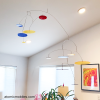 Ascend XL Art Mobile | 8 FEET - 96"w x 48"h | Sculptures by Atomic Mobiles