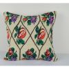 Needlepoint Tapestry Aubusson Handwoven 18''X18'' | Sham in Linens & Bedding by Vintage Pillows Store. Item composed of cotton & fiber