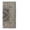 Handknotted Indigo Turkish Oushak Rug with Medallion | Area Rug in Rugs by Vintage Pillows Store. Item composed of fabric