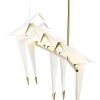 Alan Mizrahi QZ8113 Perch bird chandelier | Chandeliers by Alan Mizrahi Lighting Design