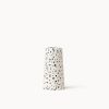 Speckled Pillar Vase | Vases & Vessels by Franca NYC. Item made of ceramic works with boho & minimalism style