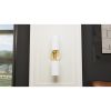 Richmond - Wall Sconce Vanity - Mid Century Modern Lighting | Sconces by Illuminate Vintage. Item composed of brass