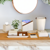 Ivory Essence with Wood Accents | Decorative Objects by Rikan