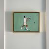 Backhand | Oil And Acrylic Painting in Paintings by Nicole Simms