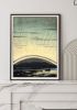 Art Deco Gallery Wall Set, Aurora Borealis | Prints by Capricorn Press. Item made of paper works with boho & contemporary style