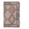 Distressed Turkish Animal Soumac Rug 3'10'' X 6'7'' | Area Rug in Rugs by Vintage Pillows Store. Item made of cotton with fiber