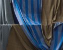 Grid Texture Blue — Fabric by the Yard | Linens & Bedding by MINNA