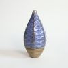 Medium Bottle in Coral Blue | Vase in Vases & Vessels by by Alejandra Design. Item composed of ceramic