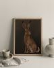 The Hare - Brown Edition | Prints by The Ugly Cat Studio