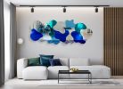 Oversized Multicolor Wall Art / Mirrored Acrylic Art/ Wall A | Wall Sculpture in Wall Hangings by uniQstiQ