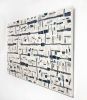 Pieds Dans L'eau | Oil And Acrylic Painting in Paintings by Sorelle Gallery. Item made of canvas