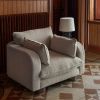Miles Armchair Boucle Beige | Work by District Loom