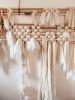 Sulka Wall Hanging | Macrame Wall Hanging in Wall Hangings by Seven Sundays Studios. Item made of wood with wool