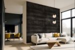 Black Wood Wall Wallpaper | Wall Treatments by ELOISE WORLD STUDIO