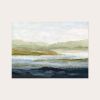 Midday Currents Art Print - Abstract Water Landscape | Prints in Paintings by Lara Eckerman Art