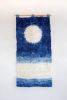 Madagascar Silk Moon Reflecting on Water Wall Hanging | Tapestry in Wall Hangings by Tanana Madagascar. Item made of fabric