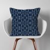 Reeds Cotton Linen Throw Pillow Cover | Pillows by Brandy Gibbs-Riley