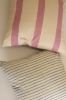 Oh! Stripes (Rose) Block Print Pillow | Pillows by Ninéh