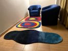 Sapphire Rug Runner Tencel | Runner Rug in Rugs by Ruggism. Item composed of fabric and fiber