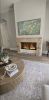 Handmade Travertine Fireplace Mantel: Custom Carved Marble Surround | Fireplaces by AEGEAN MARBLE ARTISAN ATELIER