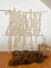 Chains | Macrame Wall Hanging in Wall Hangings by Seven Sundays Studios. Item made of wood with wool