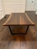 Black Walnut Live Edge Wood Coffee Table | Tables by Good Wood Brothers. Item composed of walnut in minimalism or modern style