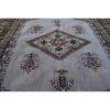 Farmhouse Kitchen Vintage Mid Century Turkish Oushak Rug | Area Rug in Rugs by Vintage Pillows Store. Item composed of cotton and fiber