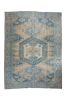 Lina | 7'1 x 9' | Area Rug in Rugs by Minimal Chaos Vintage Rugs. Item composed of fabric