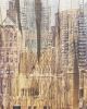 New York 56 – Contemporary Cityscape Painting | Mixed Media in Paintings by Dario Moschetta