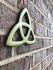 Trinity Celtic Knot (Singular) Earthenware | Wall Sculpture in Wall Hangings by Studio Strietnberger / Knottery Pottery - Kathleen Streitenberger. Item made of ceramic