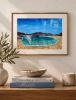 Solitude – Original Contemporary Naxos Seascape Acrylic Painting | Oil And Acrylic Painting in Paintings by Eman's Gallery