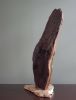 Driftwood Sculpture "Fin" with Marble Base | Sculptures by Sculptured By Nature  By John Walker. Item made of wood works with minimalism style