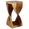 Haussmann® Original Wood Twist Stool 12 X 12 X 23 | Chairs by Haussmann®