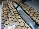 Luxury Custom Order Clear Epoxy Resin Hexagon Honeycomb | Dining Table in Tables by LuxuryEpoxyFurniture. Item composed of wood and synthetic