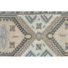 Decorative Blue Colors Rug, Overdyed Flat Weave Carpet | Area Rug in Rugs by Vintage P. Item composed of cotton and fiber