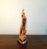 Driftwood Root Sculpture "Scenic Root" with Marble Base | Sculptures by Sculptured By Nature  By John Walker. Item made of wood compatible with minimalism style