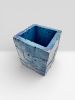 Sky Cobble Block Planter | Vases & Vessels by RAW & UNIQ