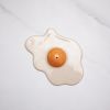 Sunny Side Up Egg Incense Holder | Decorative Objects by Melike Carr