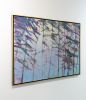 Light Emerging - Diffused Blue | Oil And Acrylic Painting in Paintings by Sorelle Gallery. Item made of canvas