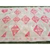1970s Vintage Pastel Wool Turkish Oushak Rug - 5'5'' x 8'6'' | Area Rug in Rugs by Vintage Pillows Store. Item made of cotton