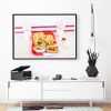Colorful Americana wall art, 'In-N-Out Burger' photograph | Photography by PappasBland. Item composed of paper in contemporary or modern style