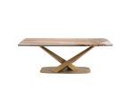 Walnut Epoxy Table - Walnut Resin Table - Custom Walnut Tabl | Dining Table in Tables by Tinella Wood. Item made of walnut compatible with contemporary and art deco style