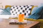 Glass Blown Tie-Dyed Fire Drinking Glass | Drinkware by Maria Ida Designs
