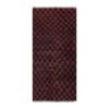 Vintage Organic Wool Red Turkish Tulu Rug 3'2'' X 6'4'' | Area Rug in Rugs by Vintage Pillows Store