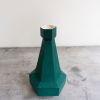 Vase Hexad 06 - Deep Jungle Green | Vases & Vessels by Tropico Studio. Item made of synthetic