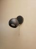 Pull Chain Adjustable Wall Light - Black Modern Sconce | Sconces by Retro Steam Works. Item made of metal works with mid century modern & industrial style